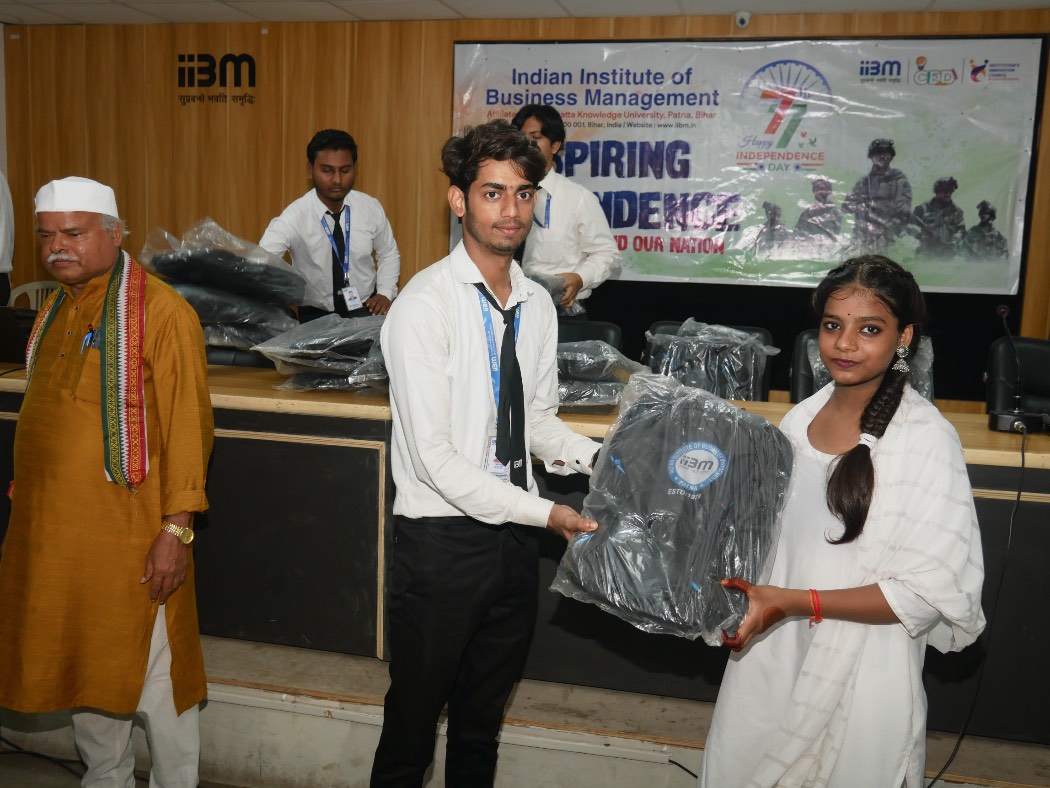 IIBM Celebrates Independence Day 2024 with Patriotism and Community Spirit